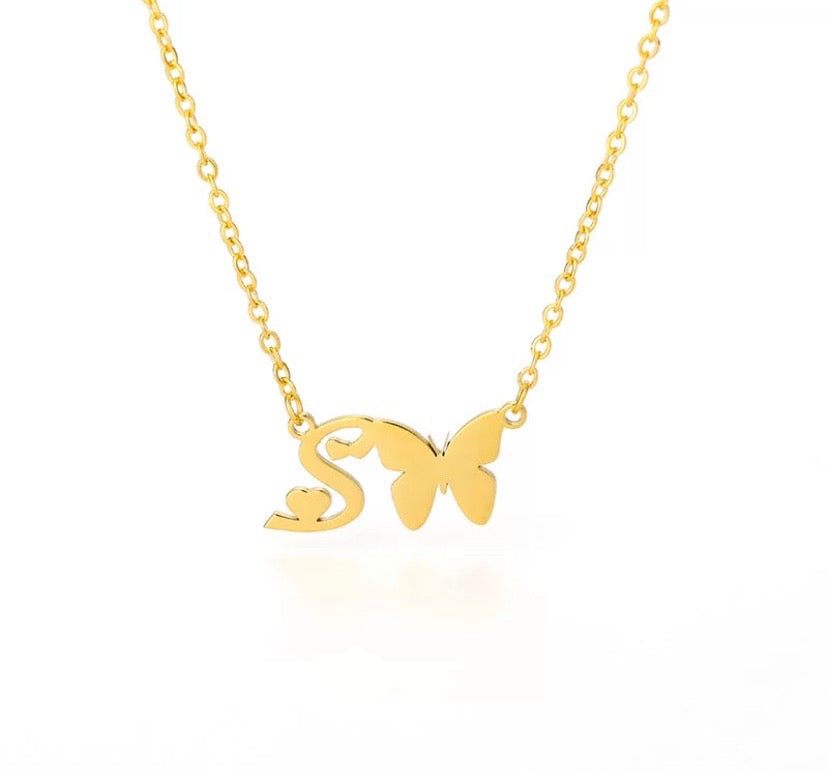 Effortless Initial Necklace