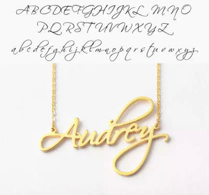 Prominent Signature Necklace